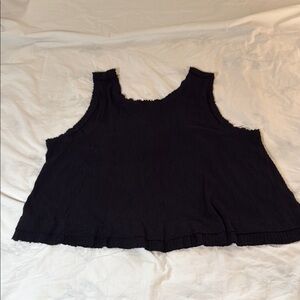 We The Free Black Tank Top